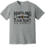 Maryland Black Bears Heavyweight Ring Spun Tee