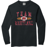 Team Maryland Heavyweight Ring Spun Long Sleeve Tee