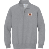 Biggby Bobcats Youth NuBlend 1/4-Zip Cadet Collar Sweatshirt