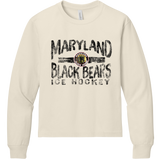 Maryland Black Bears Youth 6-Ounce Heavyweight Long Sleeve Tee