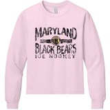 Maryland Black Bears Youth 6-Ounce Heavyweight Long Sleeve Tee