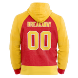 Dupage Black Bears Adult Sublimated Retro Hoodie