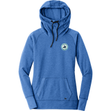 Lab Vikings New Era Ladies Tri-Blend Fleece Pullover Hoodie