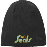 Atlantic City Seals New Era Knit Beanie