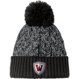 Wall Hockey New Era Marled Knit Pom Beanie