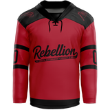 South Pittsburgh Rebellion Goalie Third Jersey - Red - Kit