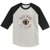 Maryland Black Bears Youth Colorblock Raglan Jersey