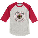 MD Jr. Black Bears Youth Colorblock Raglan Jersey